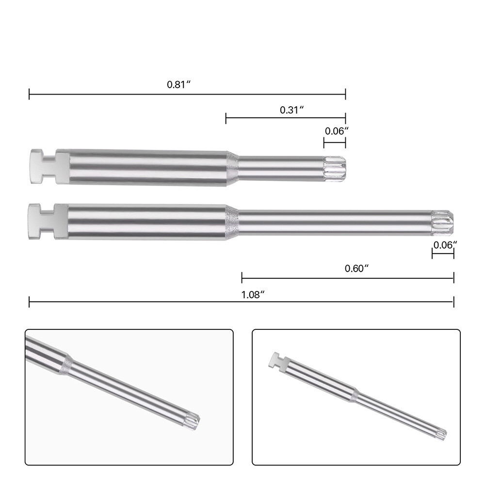 Dental SD 16PCS Drivers Torque Drivers Torque Wrench Handpiece Surgident Adapter