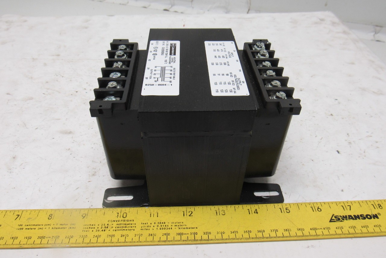 Cutler Hammer C0250E6U 250VA General Purpose Transformer 1 Phase