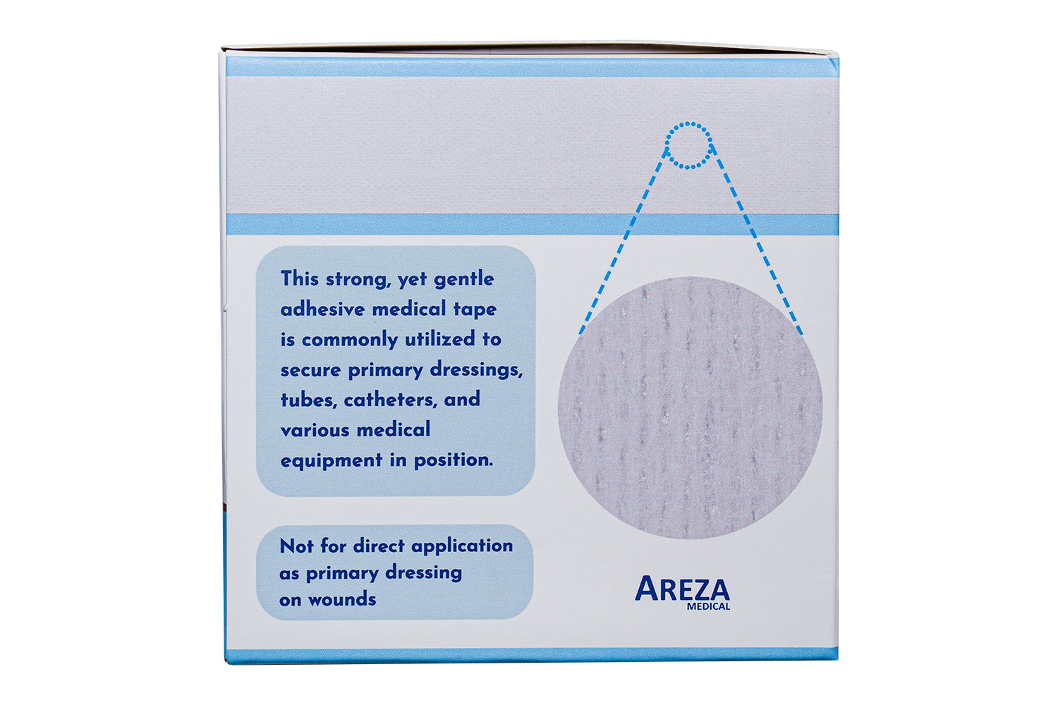 Areza Retention Tape (Surgical Tape) 2″ x 11 Y (1 ROLL)