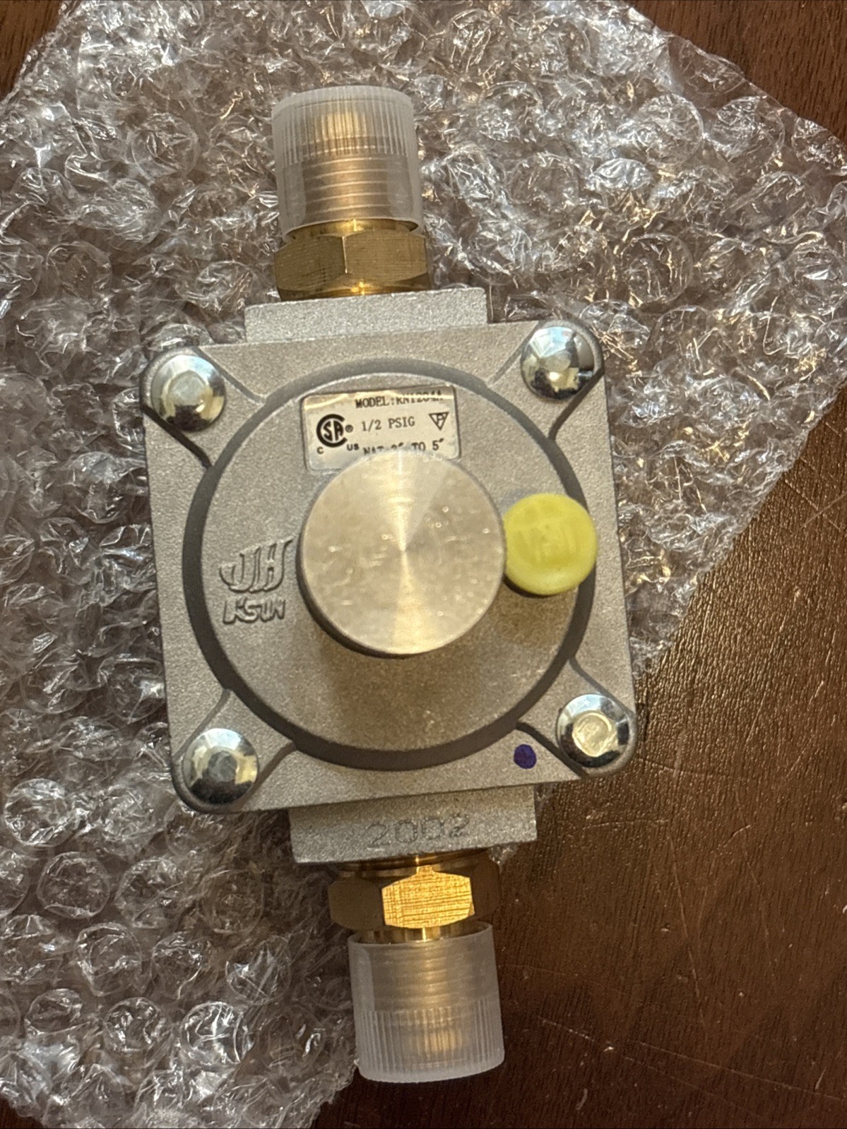JH KSW INDUSTRIAL SPARE RN1204A PRESSURE REGULATOR PROPANE / GAS CONVERTER