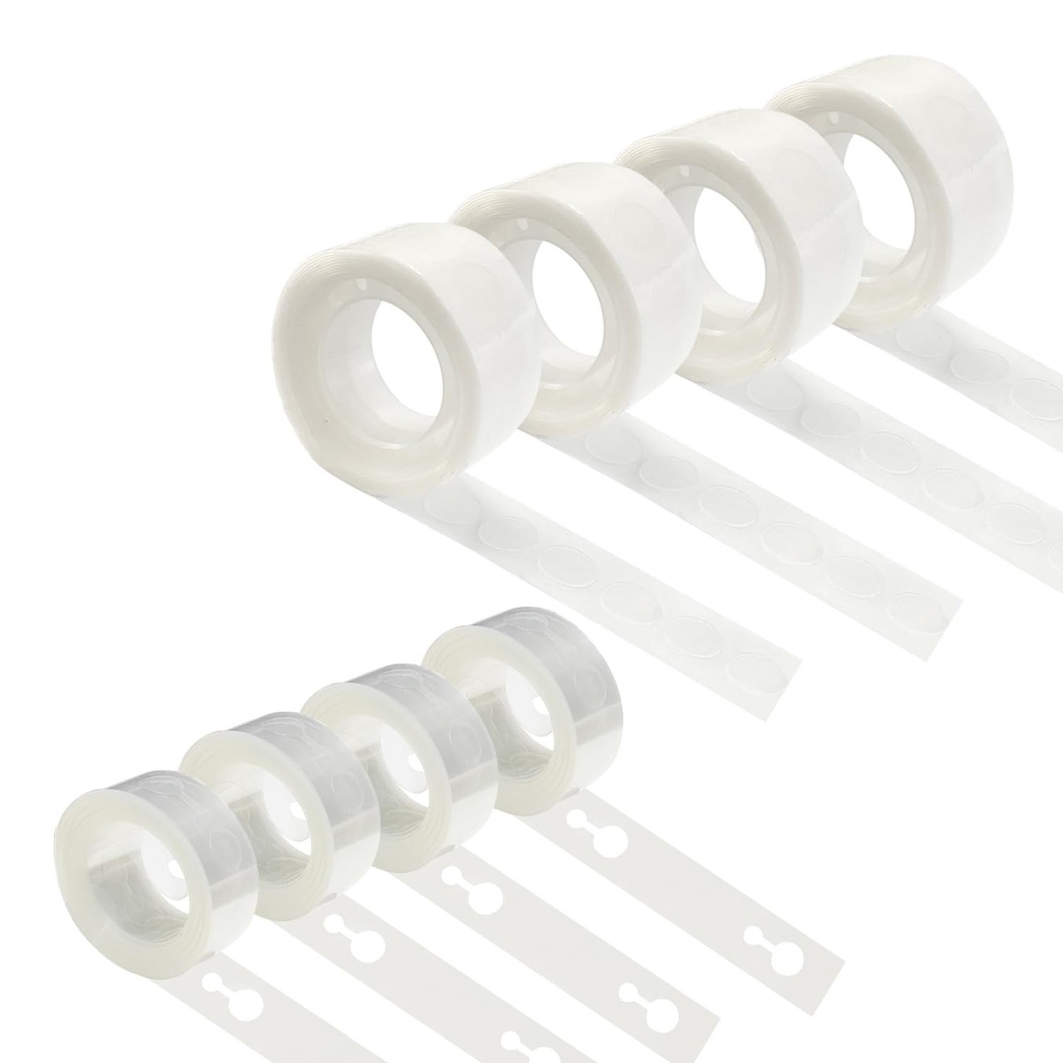 HANWER Balloon Arch Kit, 4 Rolls Balloon Tape and 4 Rolls Glue Points Dots fo…