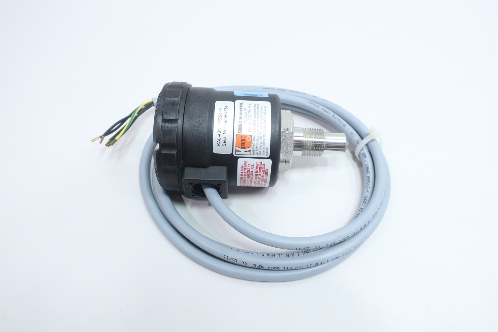 Kobold KAL-4315CP03R-UL Kal-k Thermal Flow Switch 110v-ac