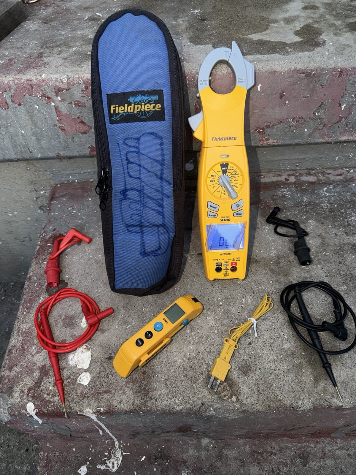 Fieldpiece Sc640 Digitalclampmeter, Trms, 400A, 600Vac+spk2