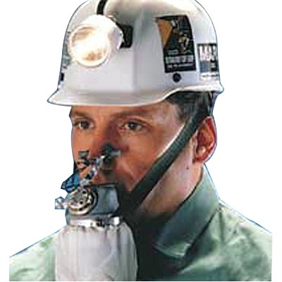 W65 Self-Rescuer Respirator, Carbon Monoxide, Includes Protective Steel Case MSA