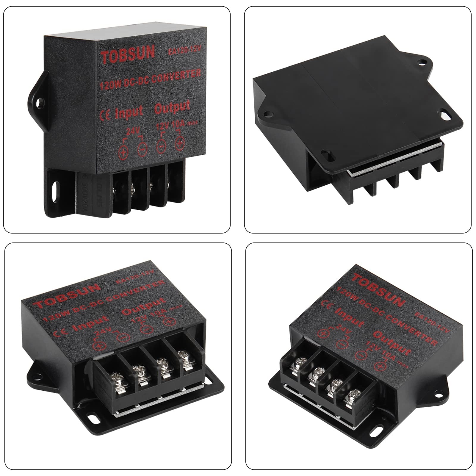 DC 24V to 12V 10A 120W Step Down Buck Converter Voltage
