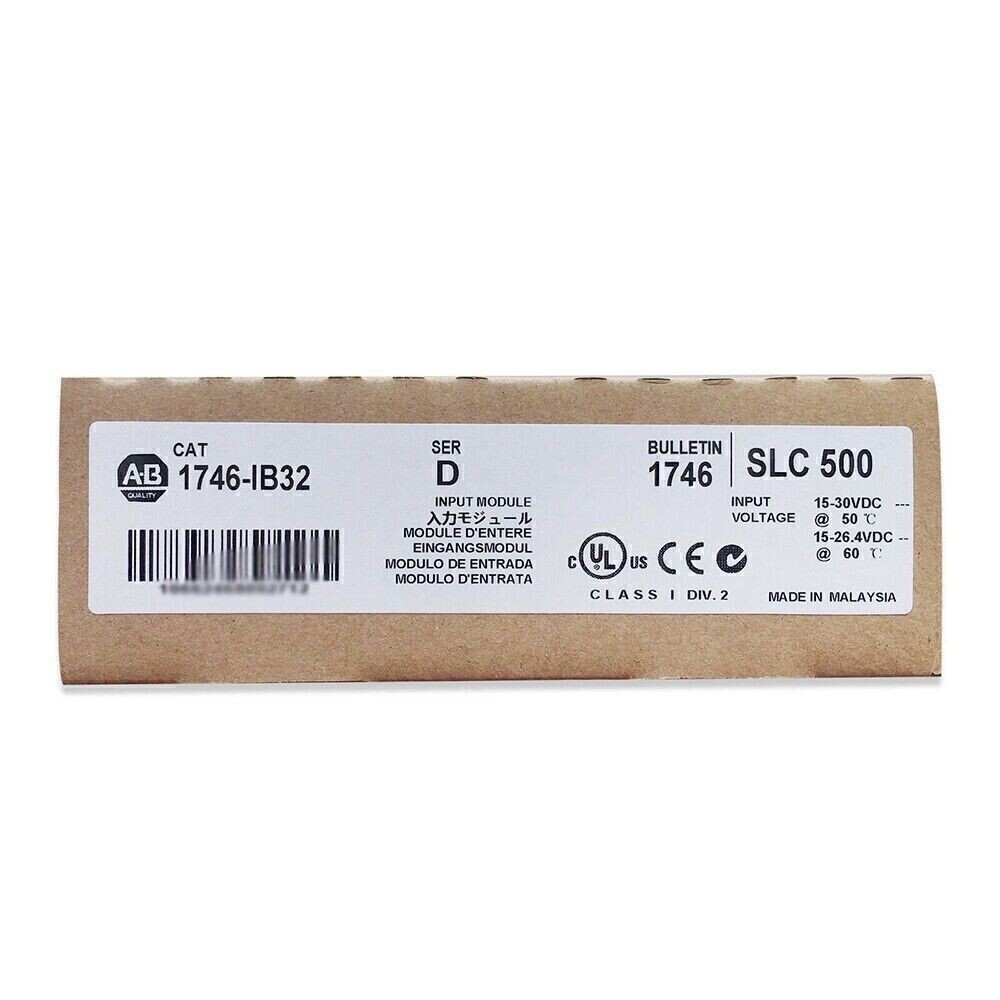 New Factory Sealed AB 1746-IB32 SLC 500 PLC Input Module 1746IB32
