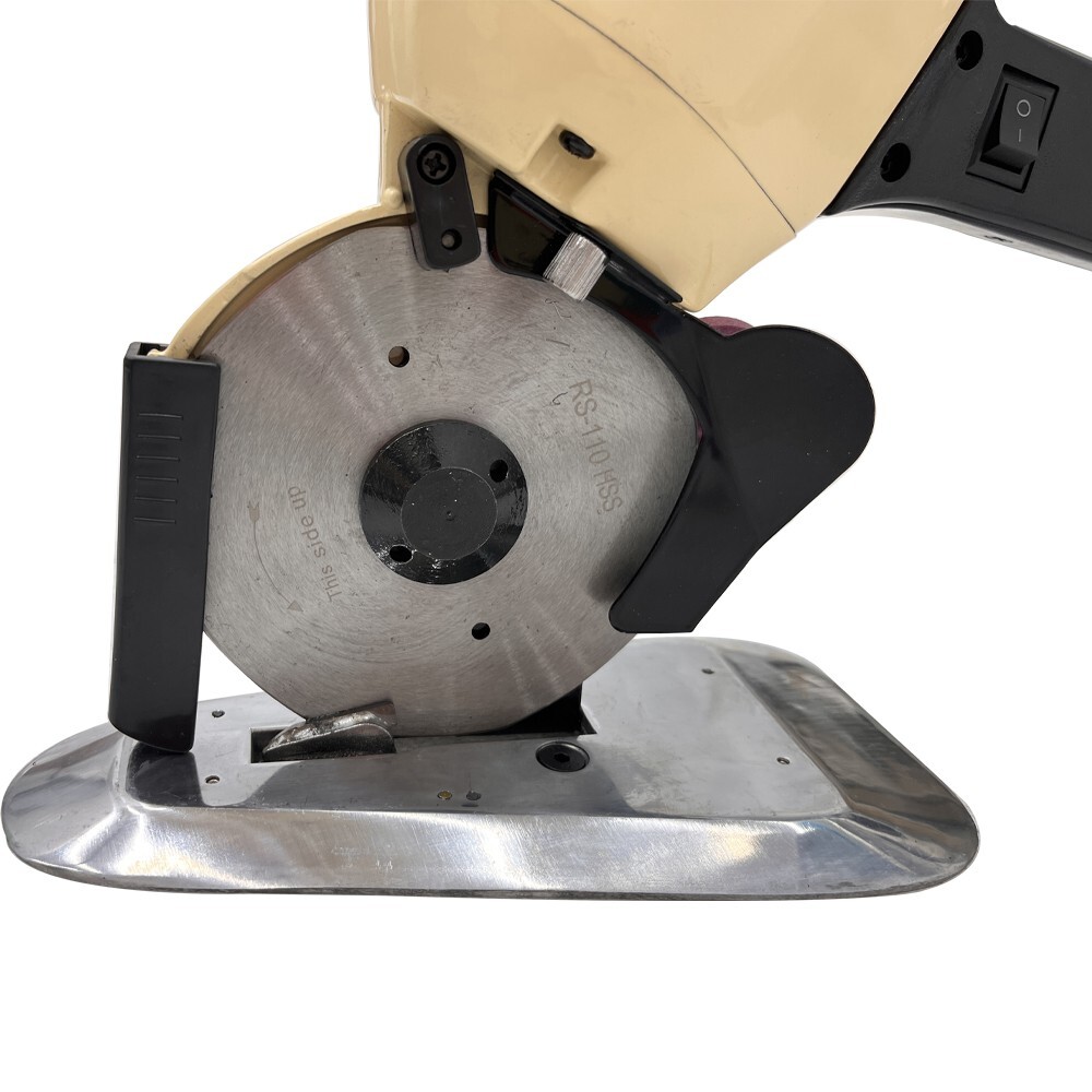 110mm 4.3″ Blade Electric Cloth Fabric Sew Cutter Machine Scissors Tool Work