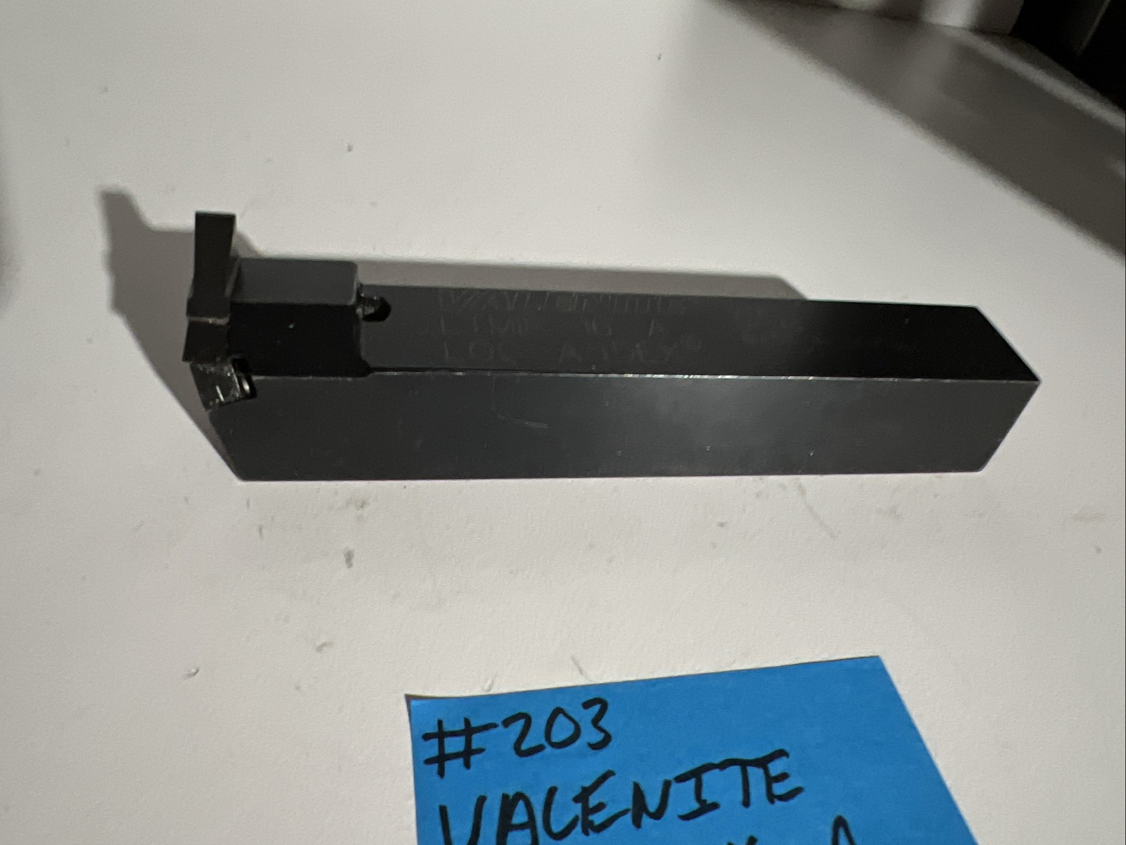 valenite LTMIR-16 A Indexible Carbide Lathe Toolholder 6”OAL 1”Shank Threading