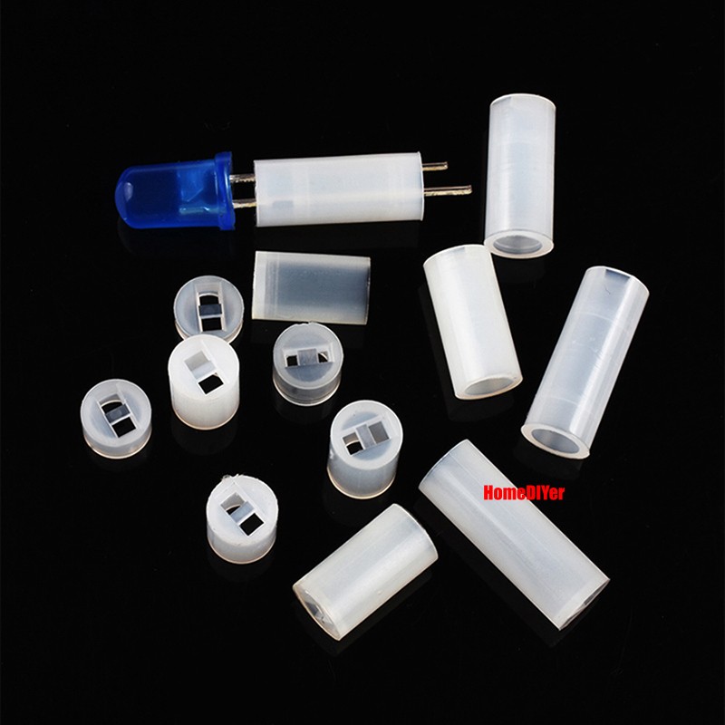 3mm LED Spacer Nylon Plastic Pillar Standoff PCB Board Mount Support 4*2mm-20mm