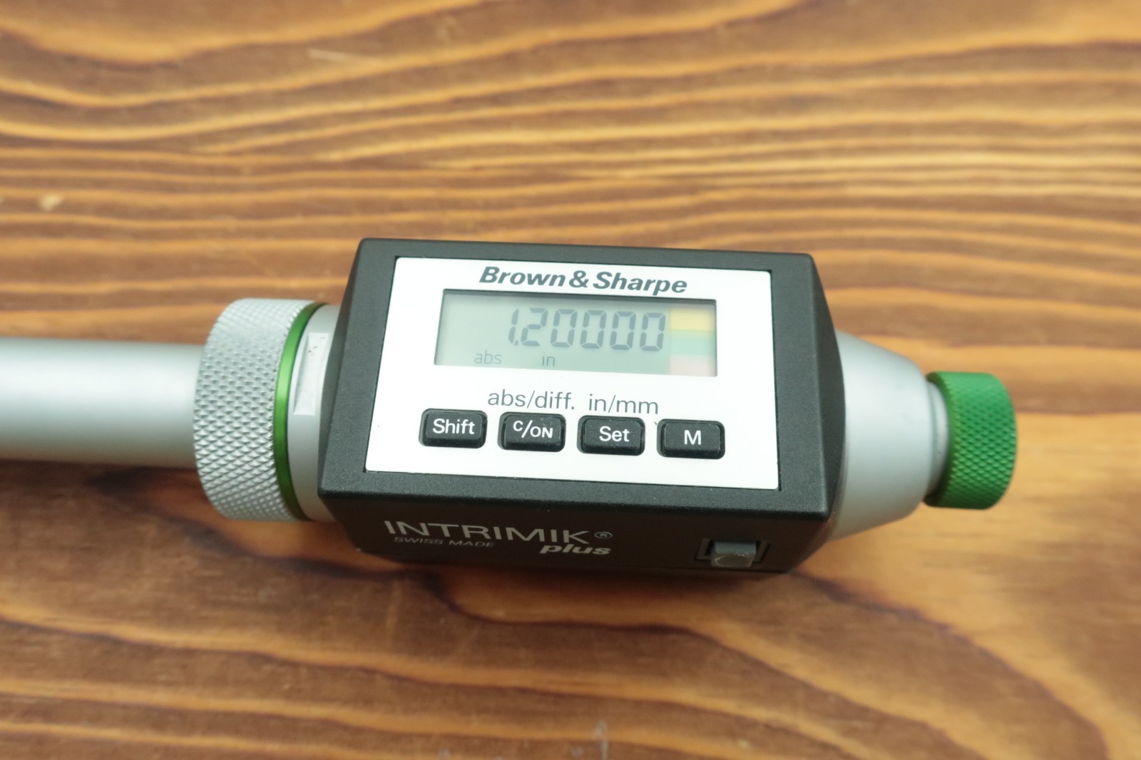 Brown & Sharpe 599-290-120 Intrimik Plus Digital Bore Gage 1.000-1.200″ Swiss