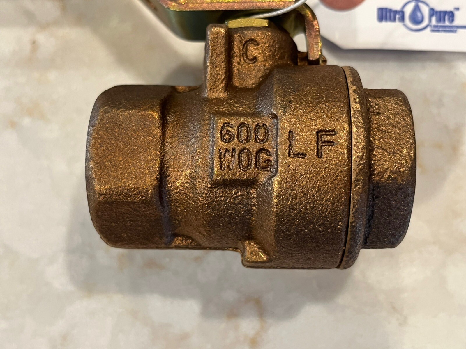 3/4″ NPT Lead-Free Bronze Full-Port Ball Valve, 600 WOG, 150 WSP, MADE IN USA