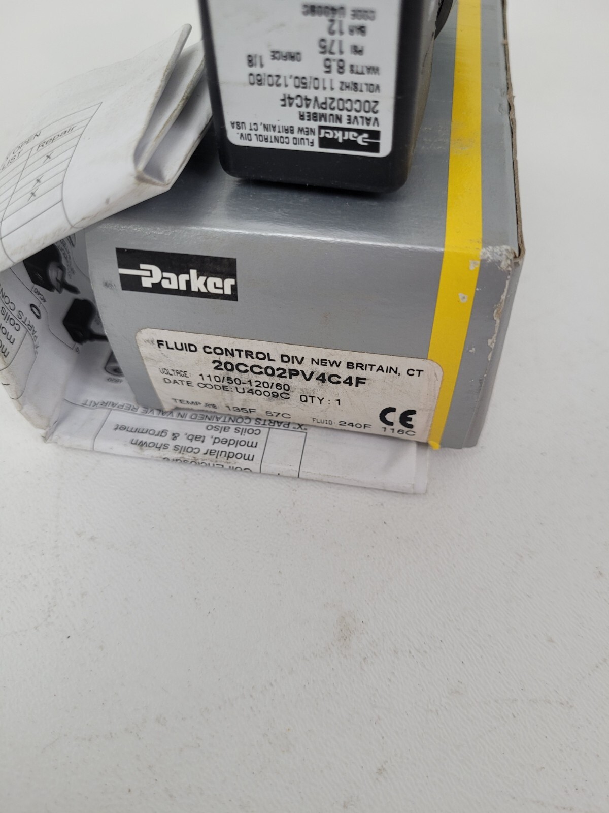 20CC02PV4C4F Parker Fluid Control DIV – Next Day Option