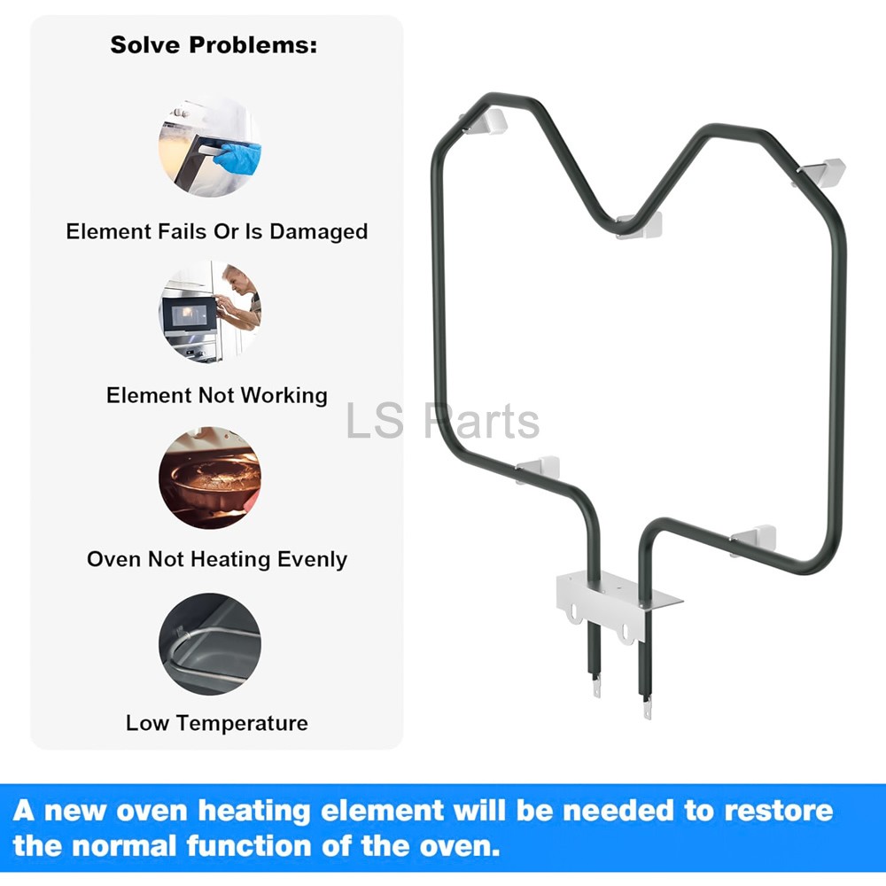 Upgraded PJ010004 Range Oven Bake Element For Viking DEDO200 AP3160650 814193