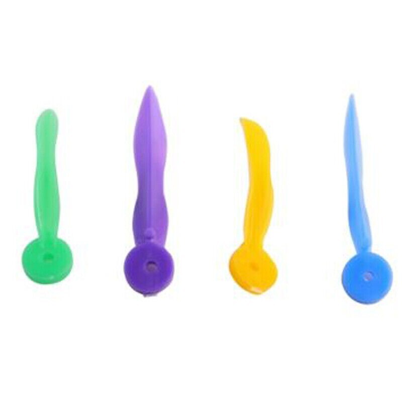 100 Pcs/Pack Dental Plastic Wedge Disposable Material Supply Wave Shape Wedge