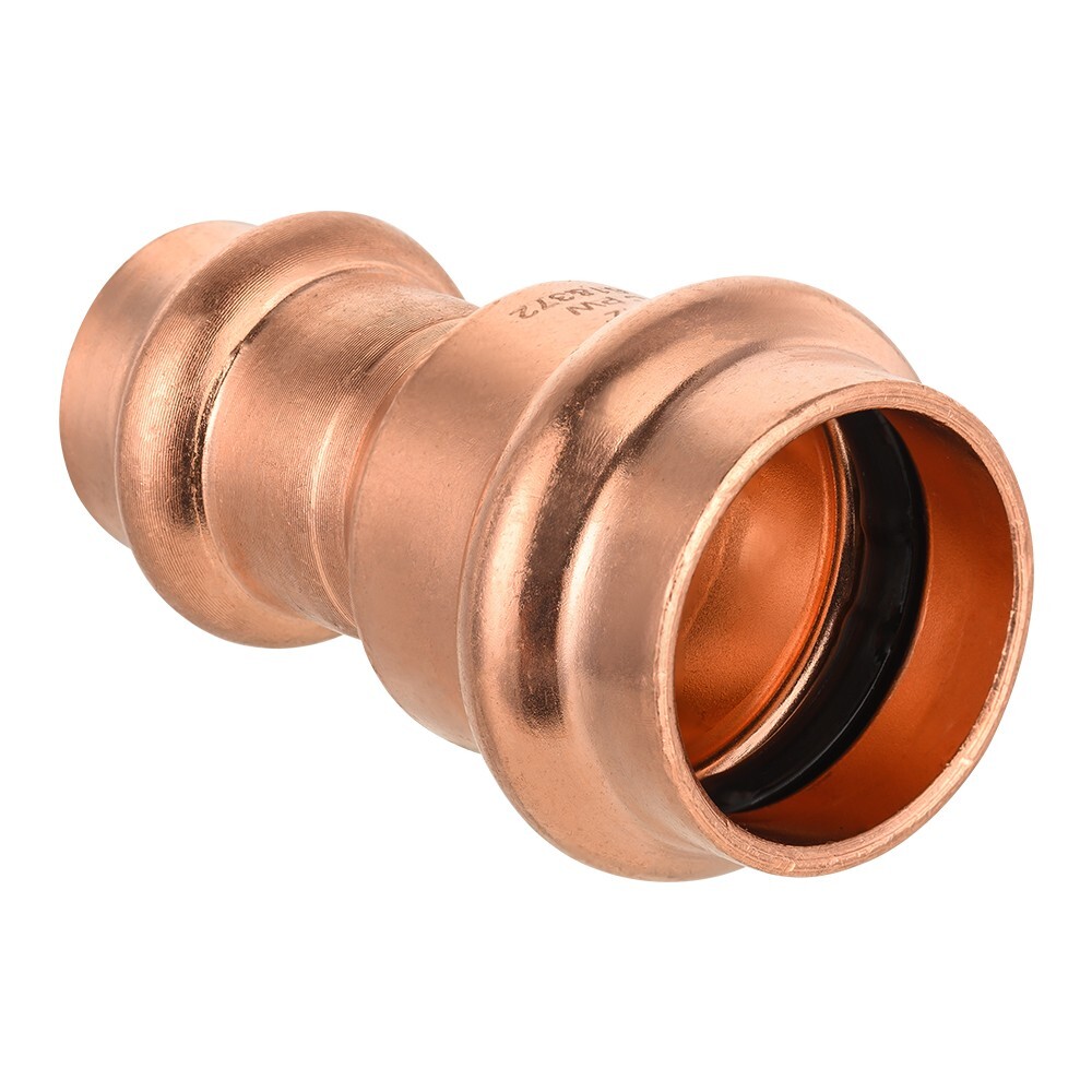 10 PCS EFIELD 3/4″x1/2 » Copper Press Fit Reduce Coupling Fitting, Lead Free