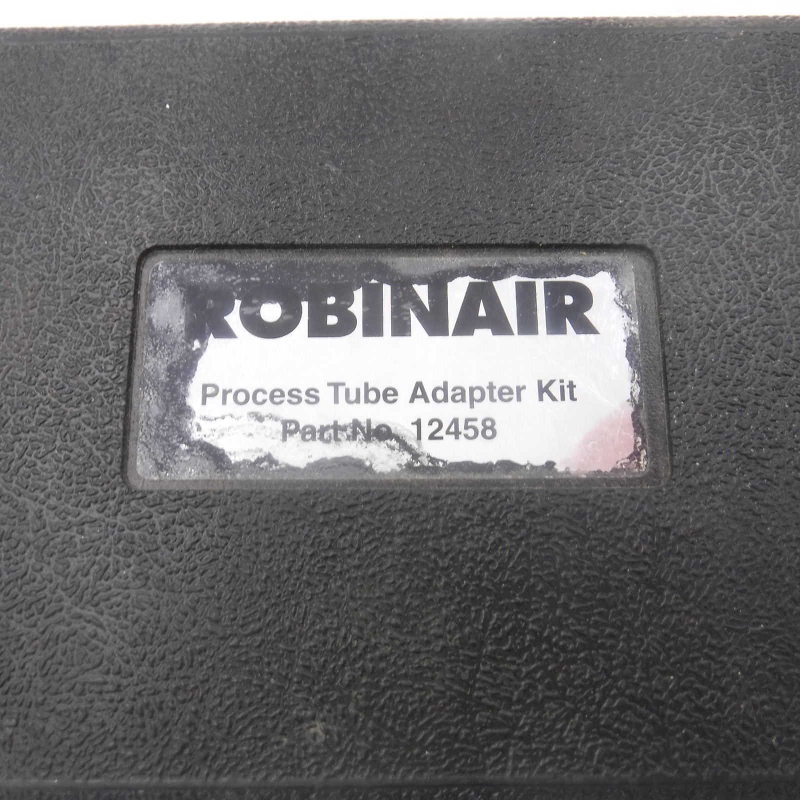 Robinair 12458 Process Tube Adapter Kit MISSING PIECES