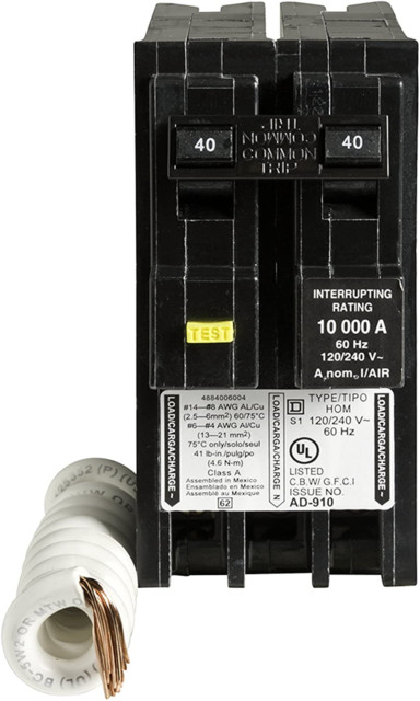 Square D HOM240GFIC Circuit Breaker