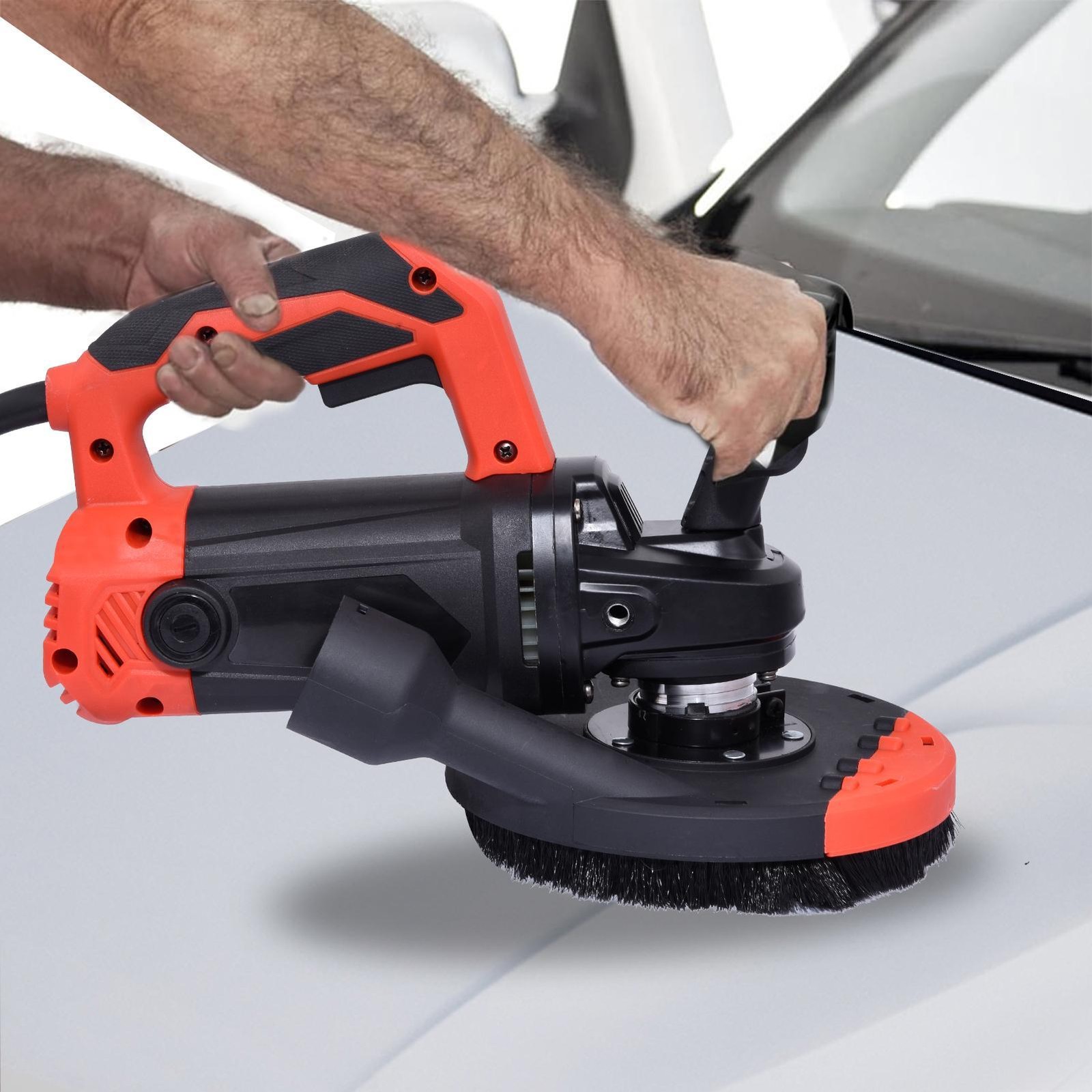 1800W Concrete Surface Grinder, Angle Grinder Kit Floor Grinder