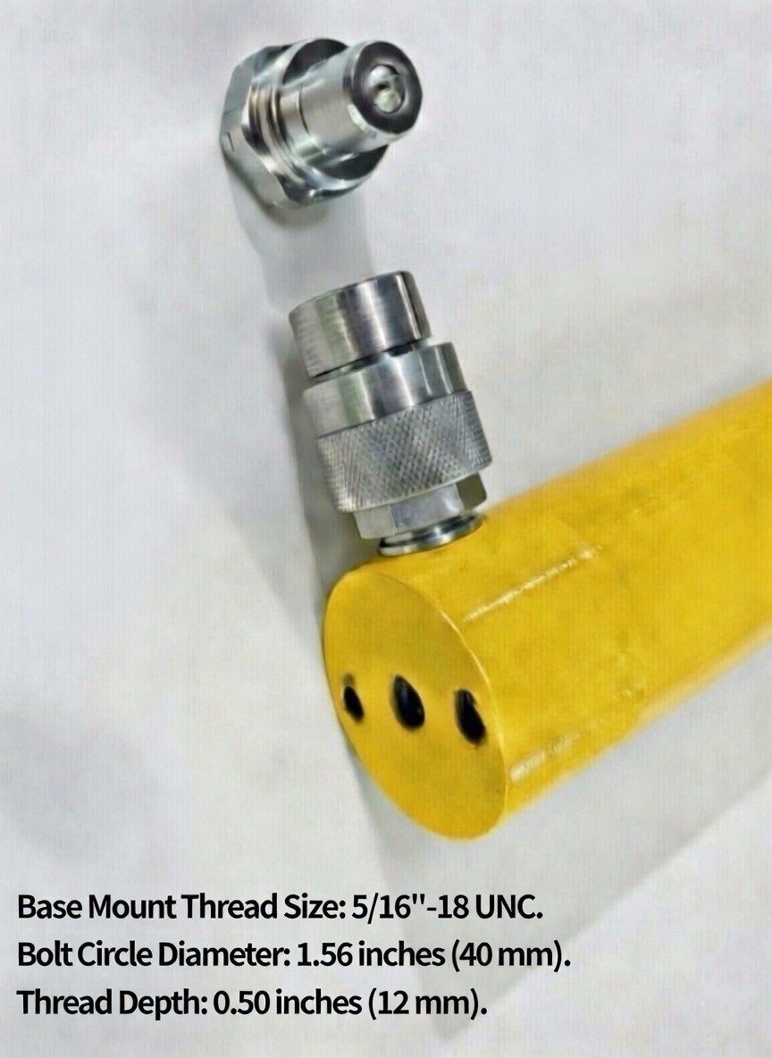 10 Ton 14 Inch Stroke Cylinder Commercial Quality Rebuildable For Tubing Benders