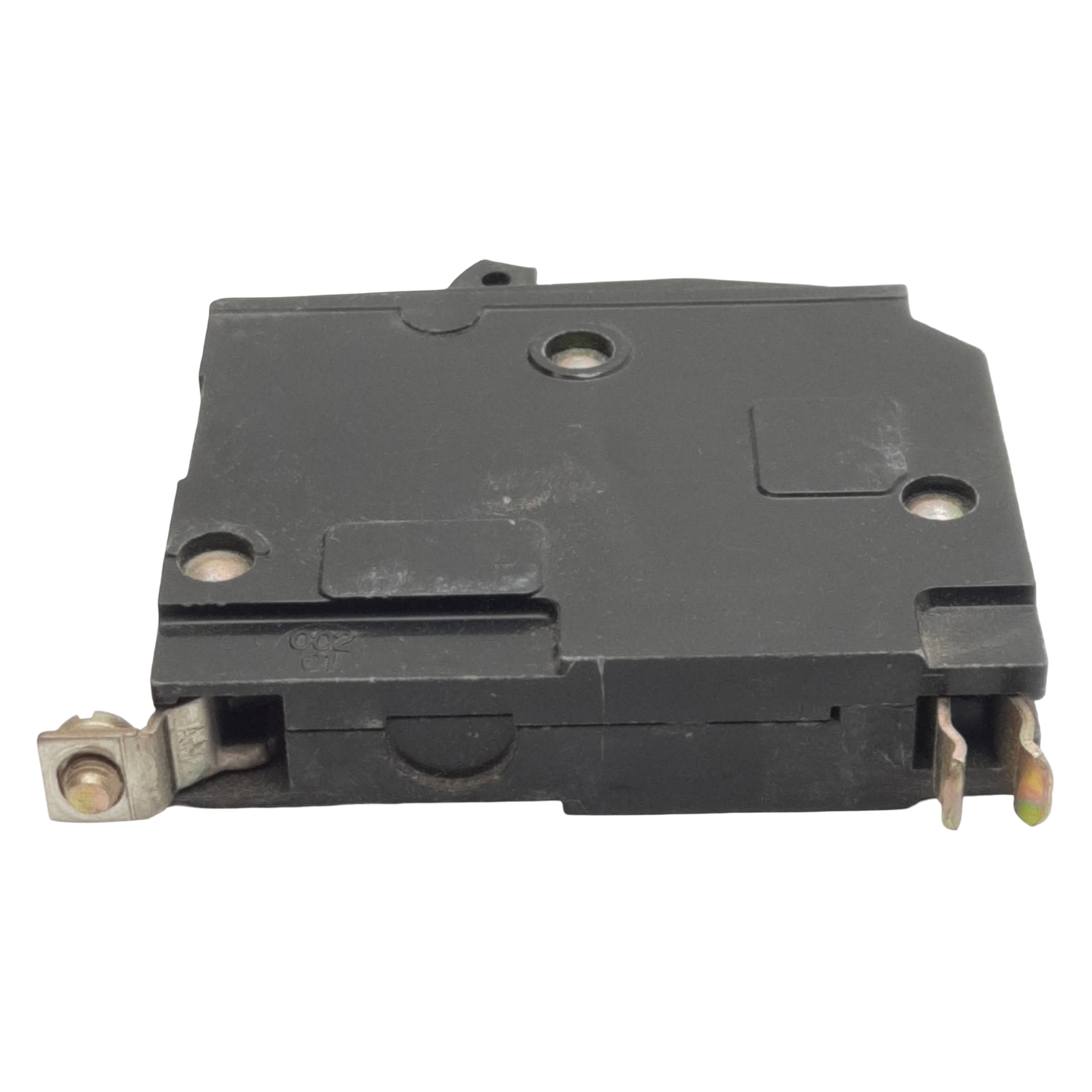 Lot of 4 Square-D QOB120 Circuit Breaker, 1-Pole, 20A 120/240VAC 48VDC, Bolt-On