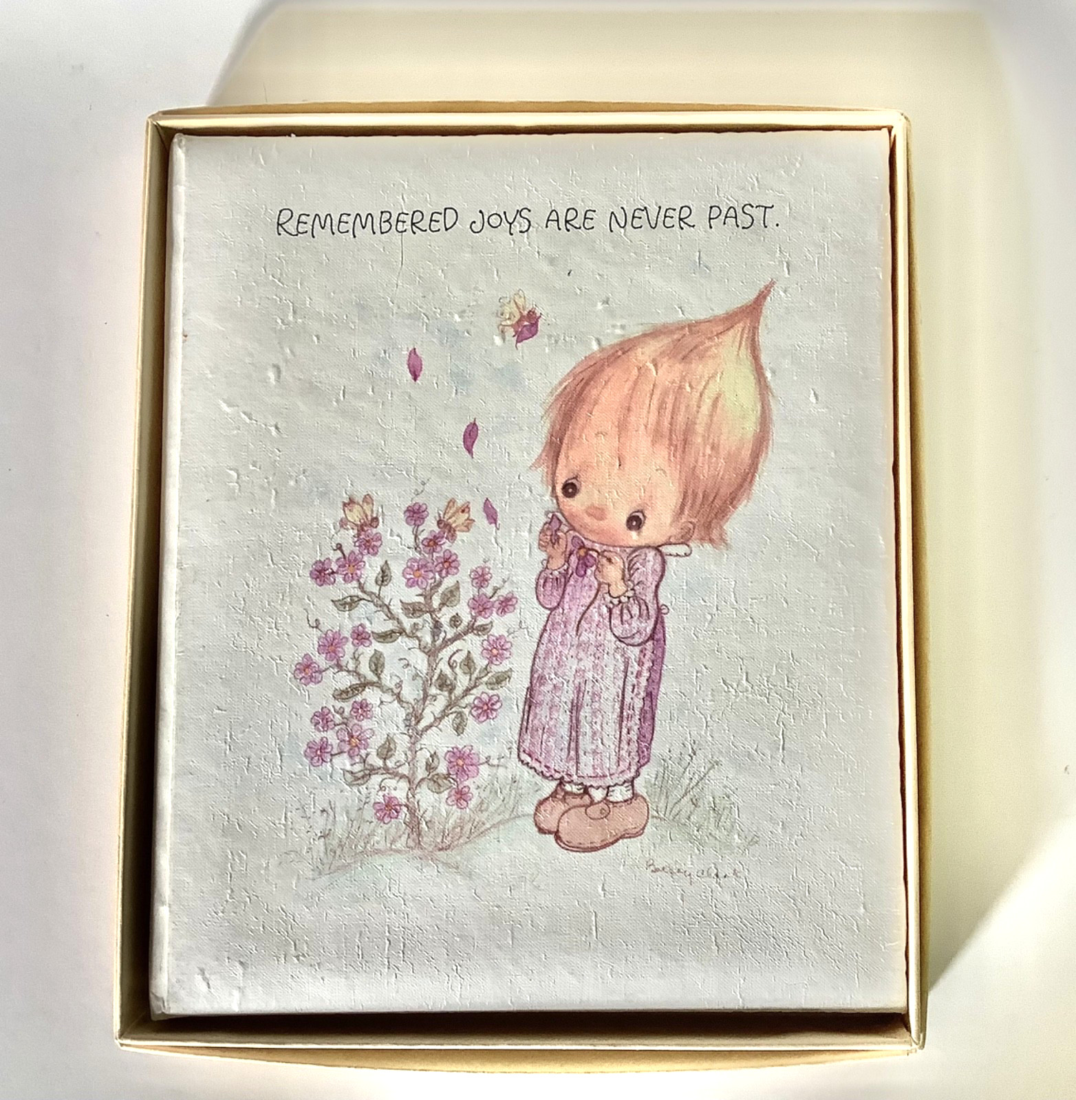 BETSEY Clark Vintage HALLMARK 1 Year Diary with Original Box 1970’s 7.5×6.25 In