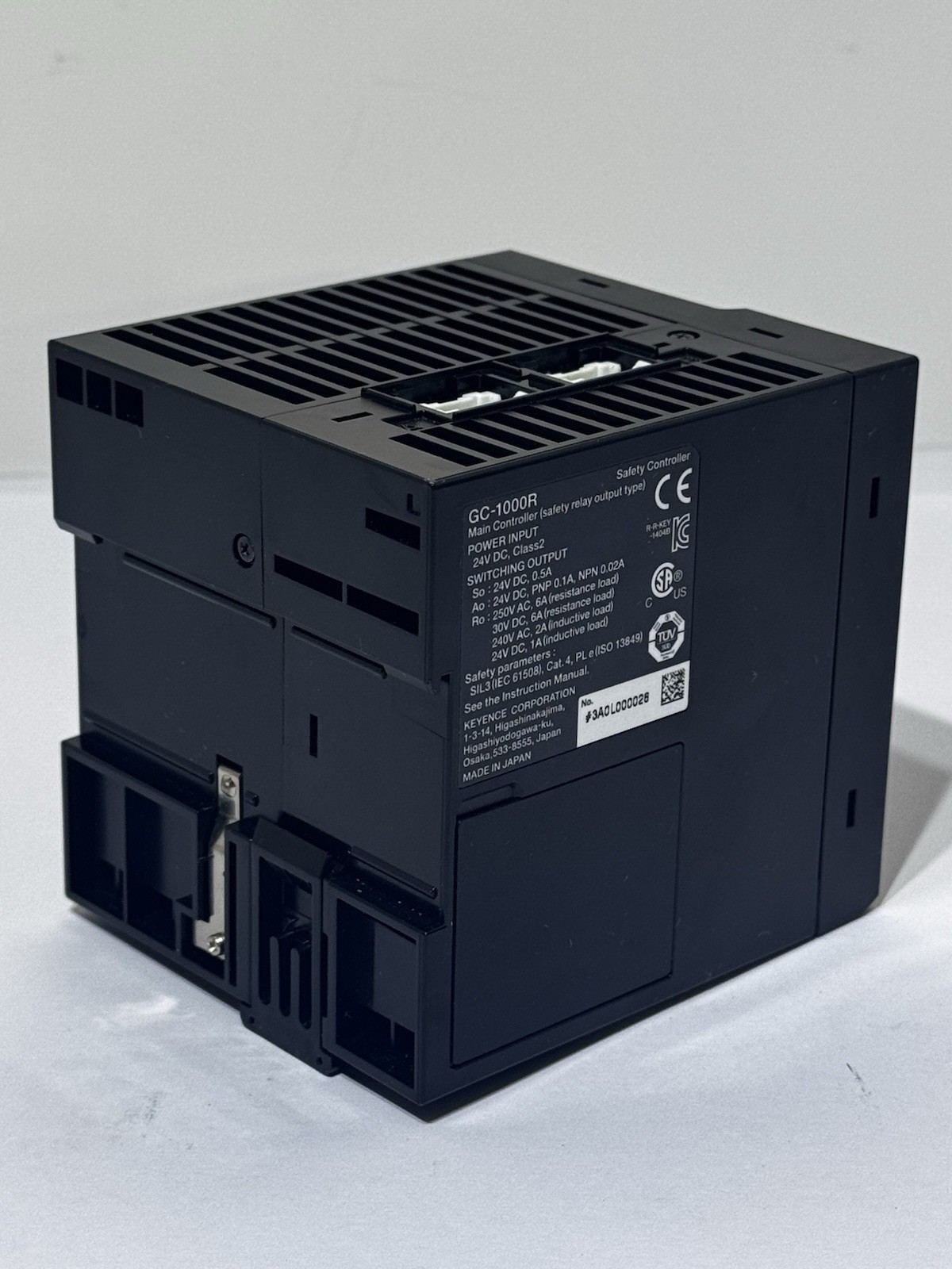 Keyence GC-1000R Safety Controller Main Controller Safety Relay Output Type X-P