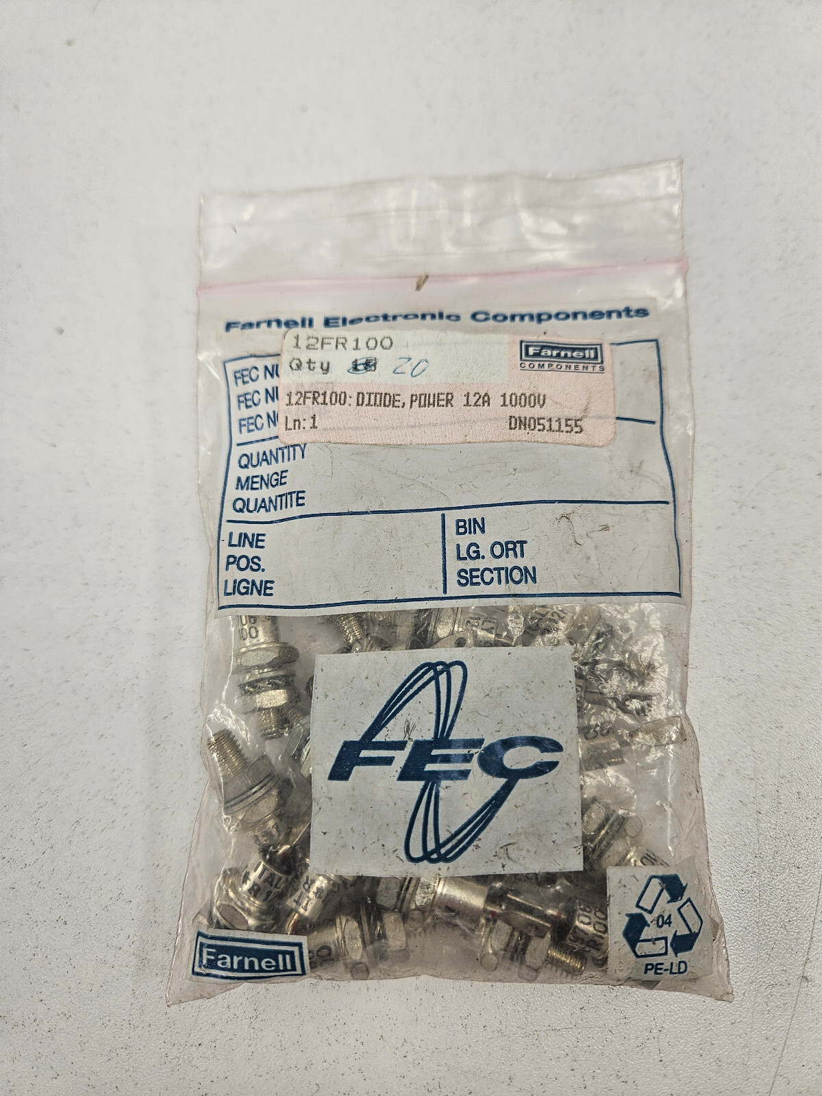 12FR100 Power Diode ( 20 pack )