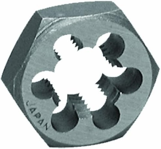 Hexagonal Hand-Powered Rethreading Die – ½-20 NF for Restoring Damaged Threads