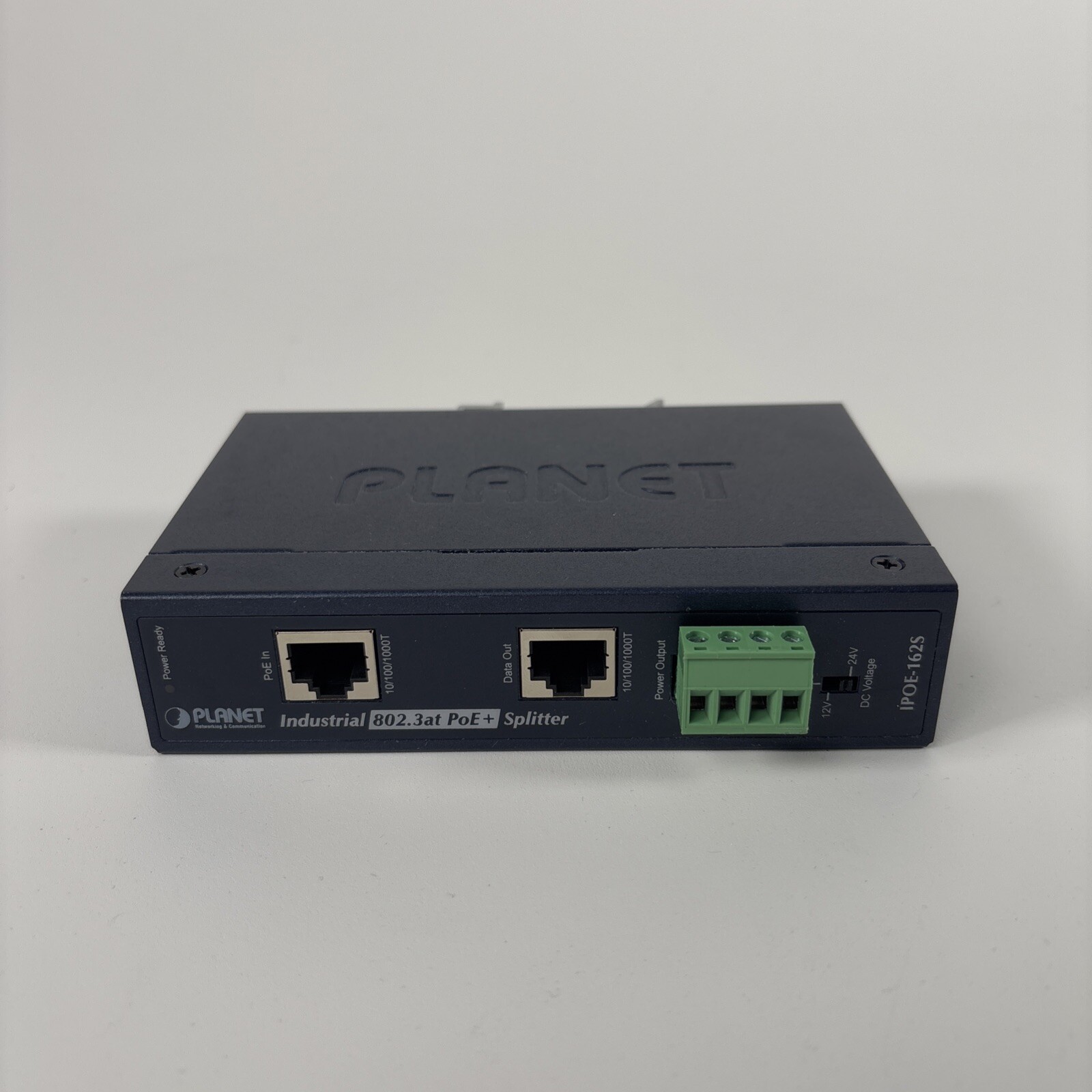PLANET IPOE-162S / IP30 Industrial 802.3at Gigabit Splitter – Module Only