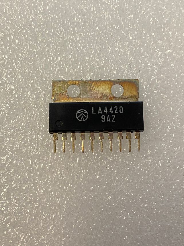 LA4420 SANYO INTEGRATED CIRCUIT NOS( New Old Stock ) 1PC. C406U6F100614