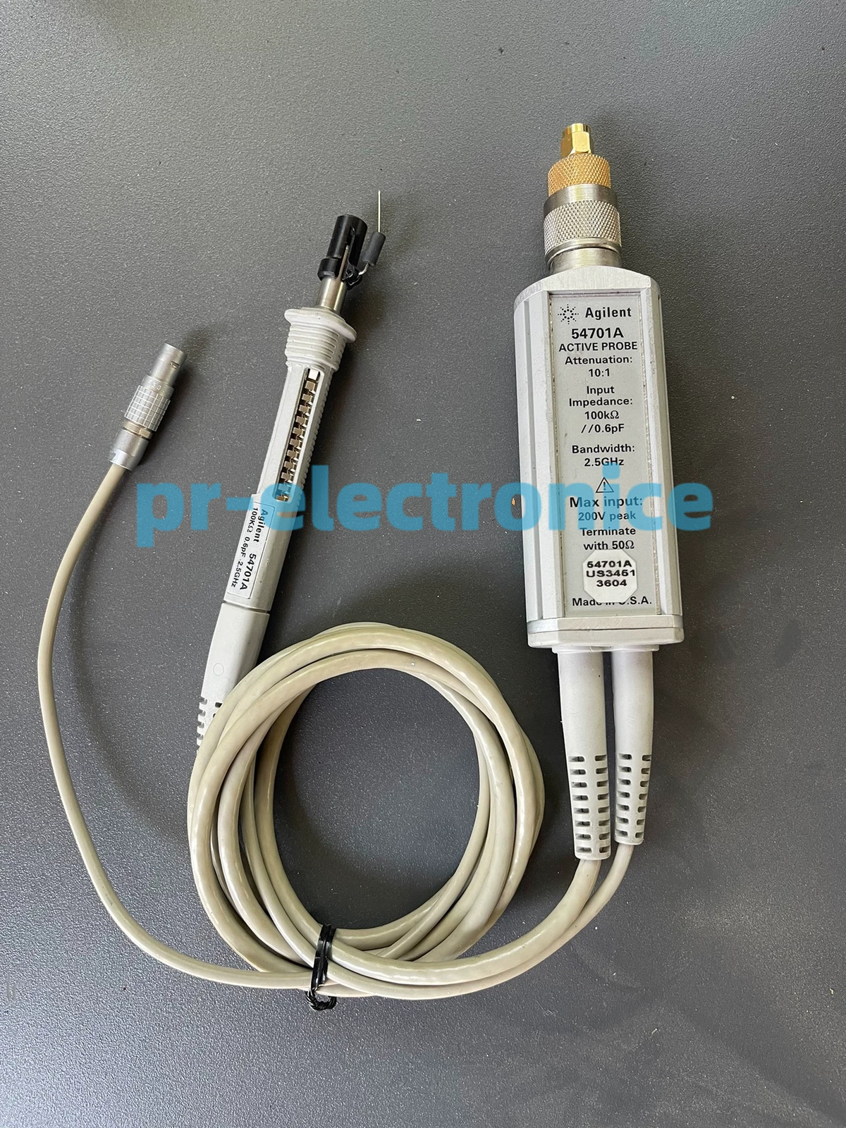 1PC Agilent 54701A 2.5-Ghz 0.6-pF Active Probe Part…