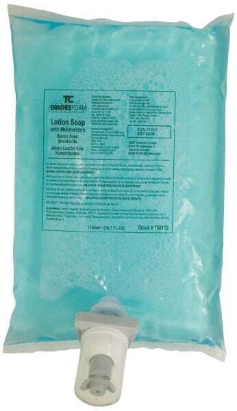 Technical Concepts FG750112 Foam Soap Refill: 1100 mL, Teal, Citrus Scent