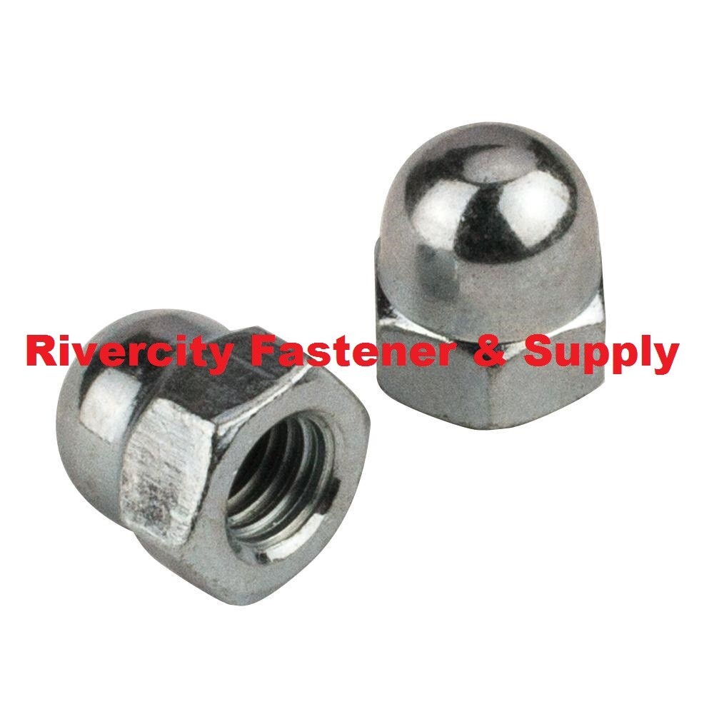 7/16-14 Stainless Steel Acorn / Dome / Cap Hex Nut 7/16 x 14 Nuts 7/16×14