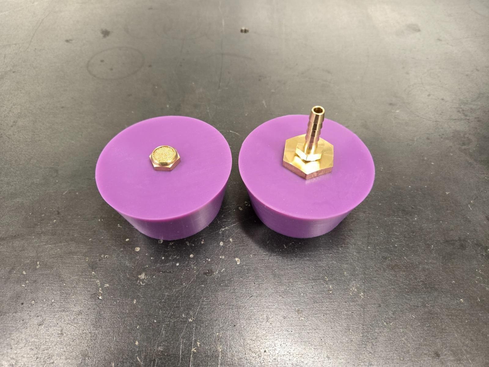3″ Silicone Purge Plugs with Diffusers for Tig Welding Stainless Tubing