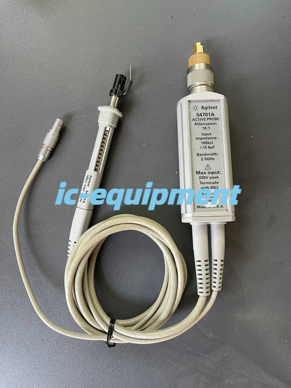 Agilent 54701A 2.5-Ghz 0.6-pF Active Probe Part#ic