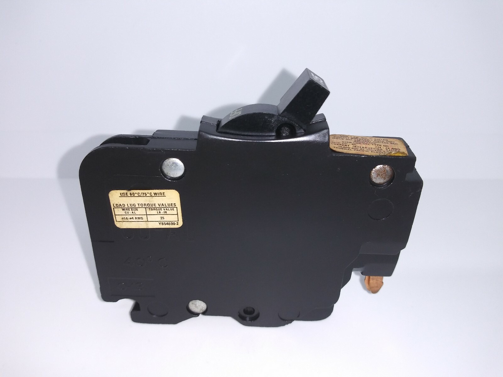 FPE Challenger NC115 15 Amp 1 Pole Stab-Lok Type NC Thin Federal Pacific