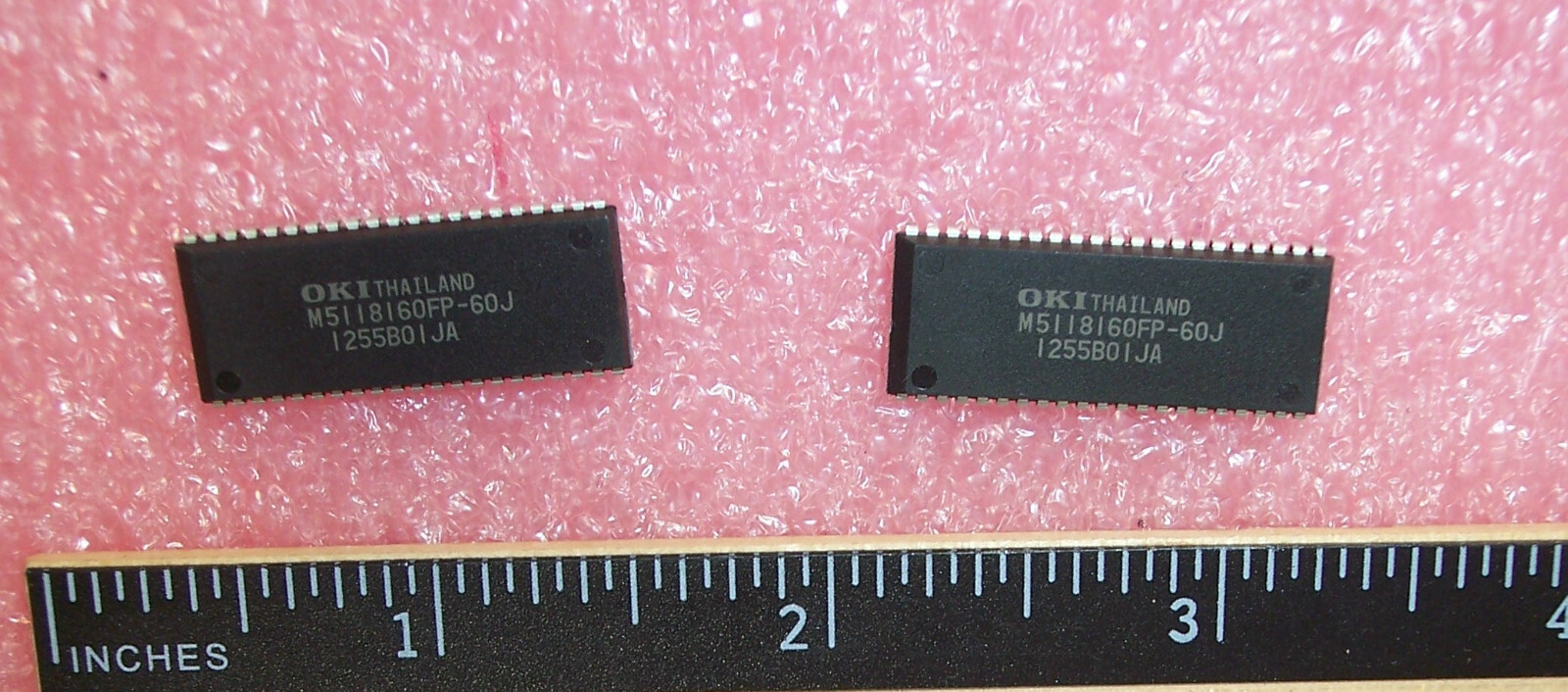 QTY (10) MSM5118160F-60J OKI SOJ-42 1Mx16 FAST PAGE MODE DRAM M5118160FP-60J