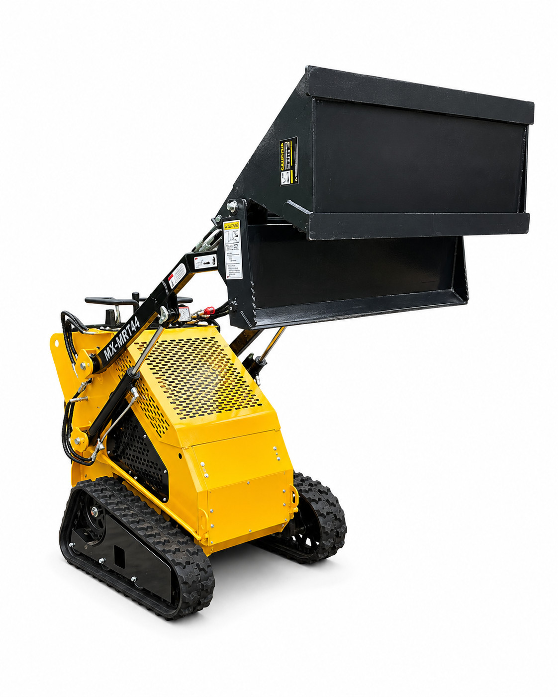 4-in-1 Combo 48″ Bucket Mini Skid Steer Loader Attachment Toro Dingo+ More