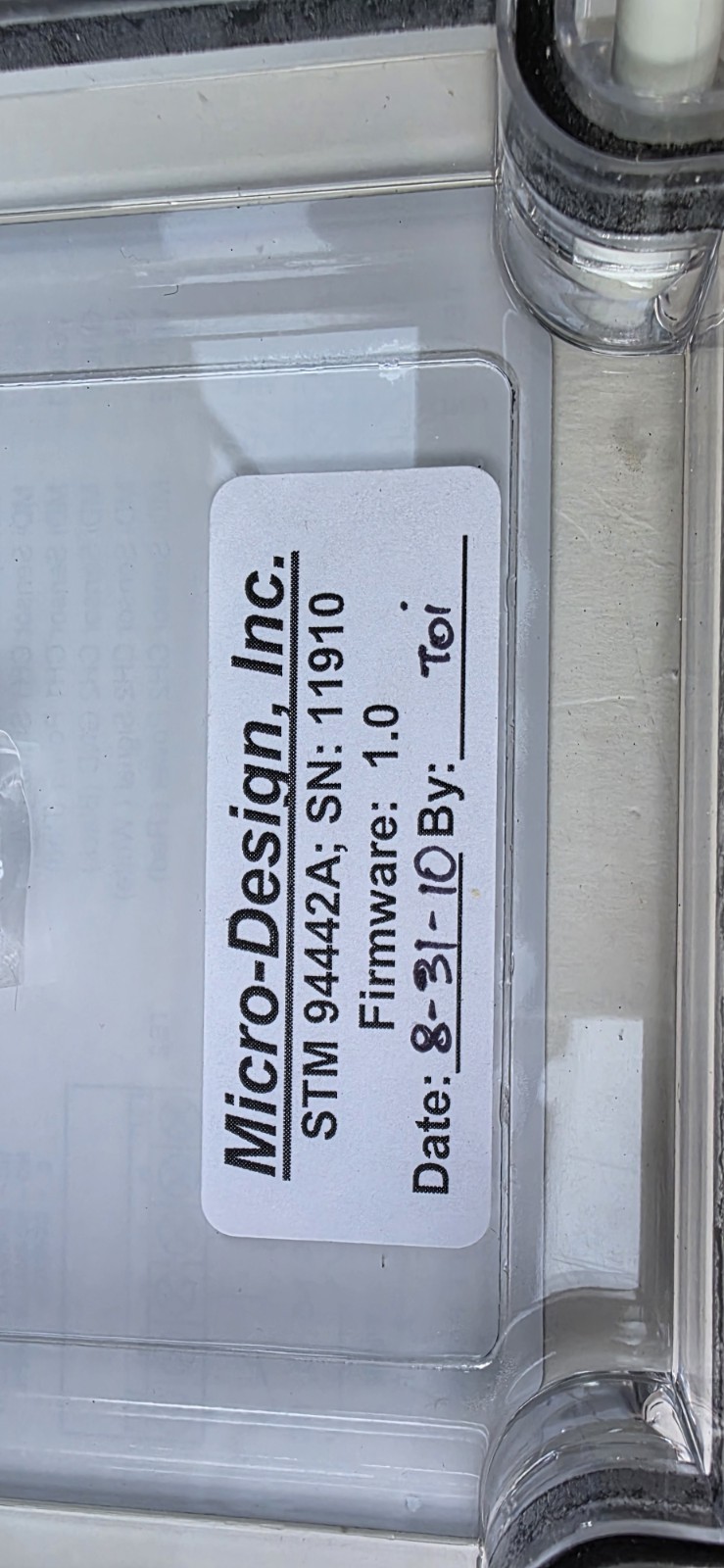 Micro Design Inc MDi LPG Stationary Tank Monitor STM94442A Dual Channel