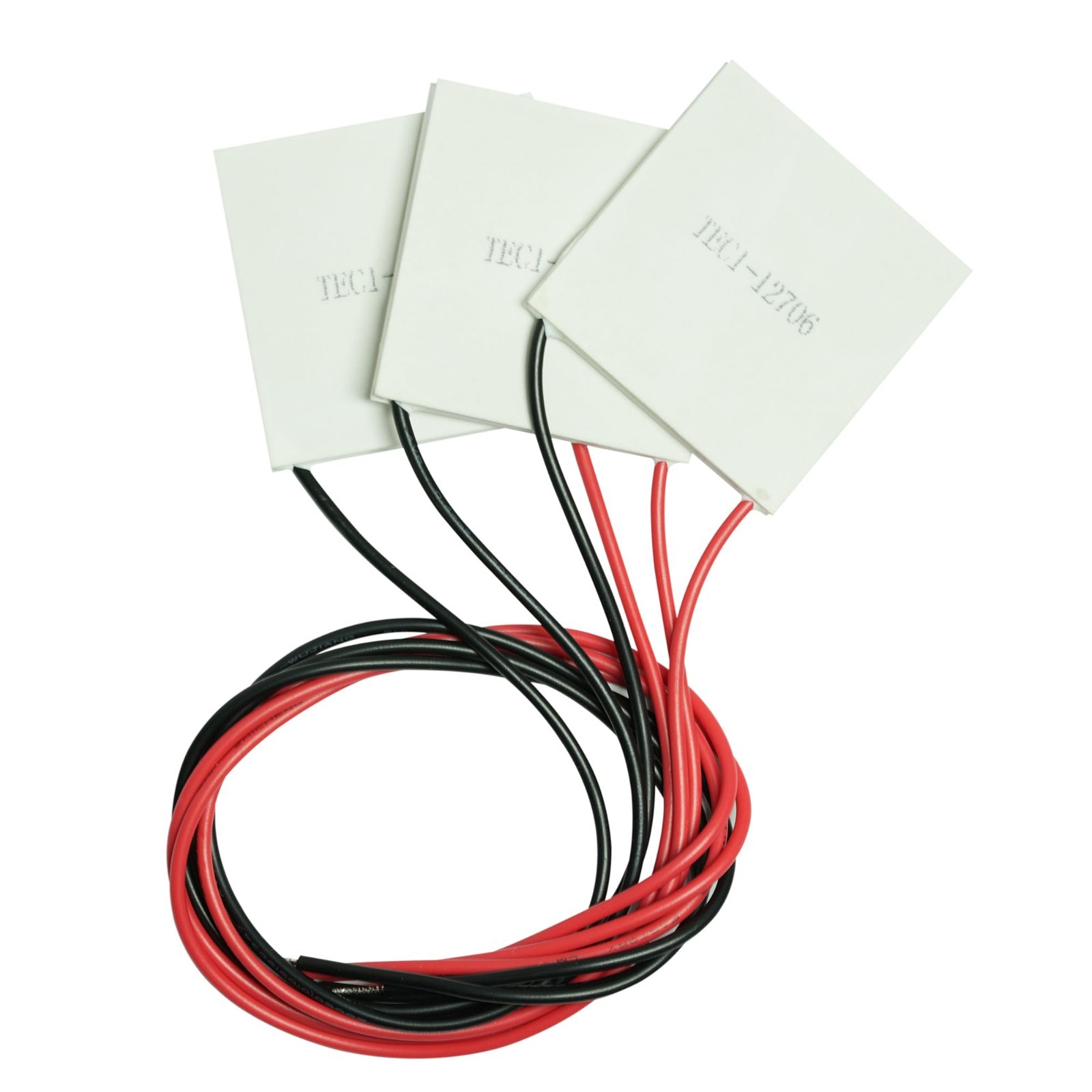 3 Sets Peltier Cooler Module Kit – 6A 12V Cooling Panel, Heat Sinks & Fan