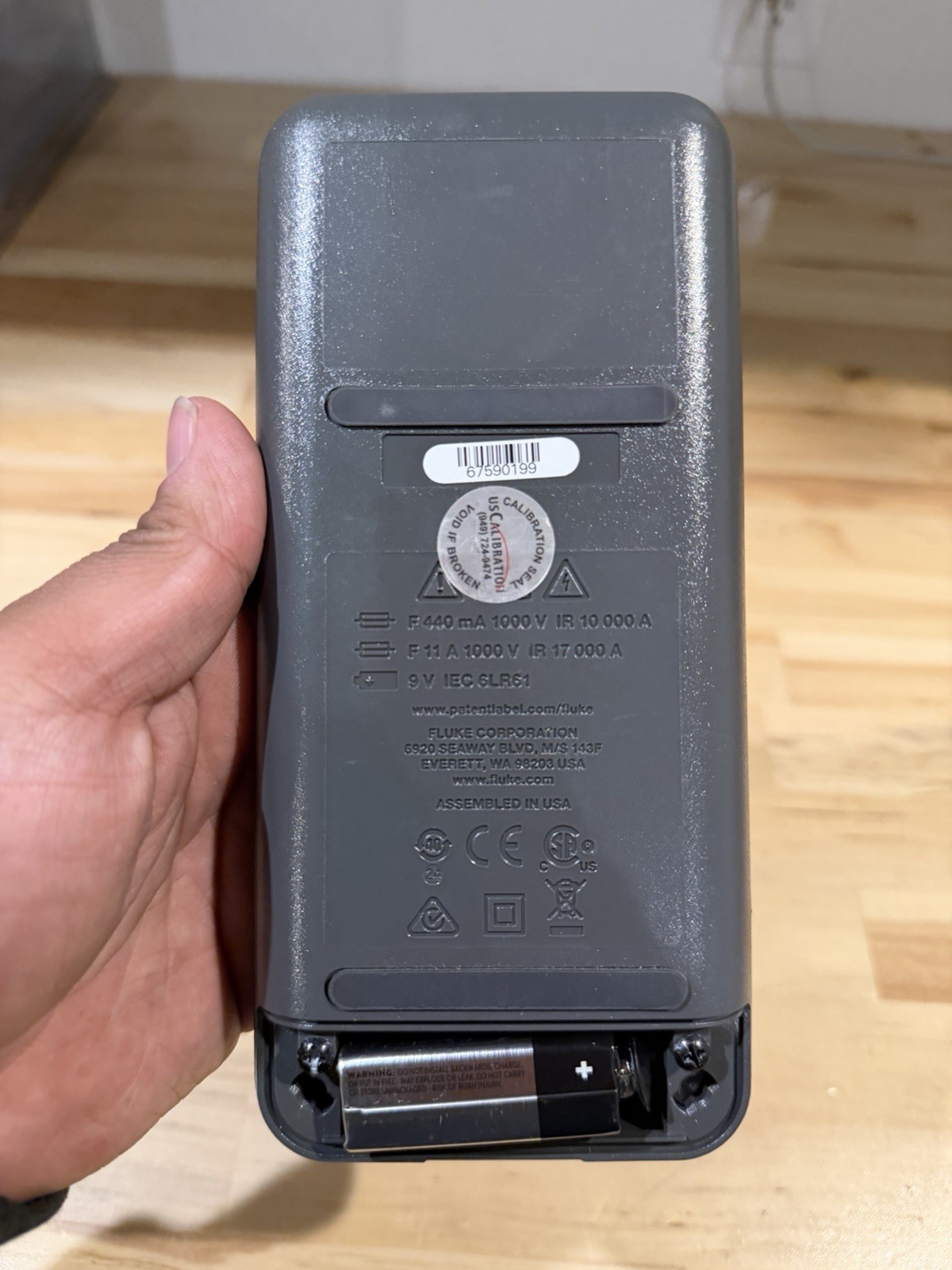 FLUKE 87V TRUE RMS MULTIMETER (PARTS ONLY) FOR PARTS – SHIPS FAST