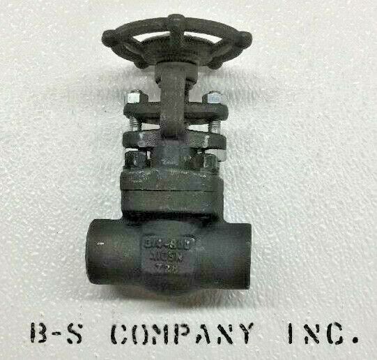 DSI 4101A8-18 Forged Steel Gate Valve 3/4″ CL 800 Socket X Thread 1975 psi CWP
