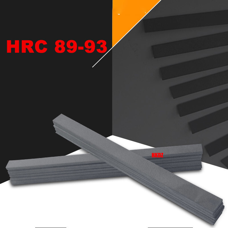 HRC89-93 Tungsten Steel Flat Bar Rod Strip Length 100mm Turning Tools T:2mm~12mm