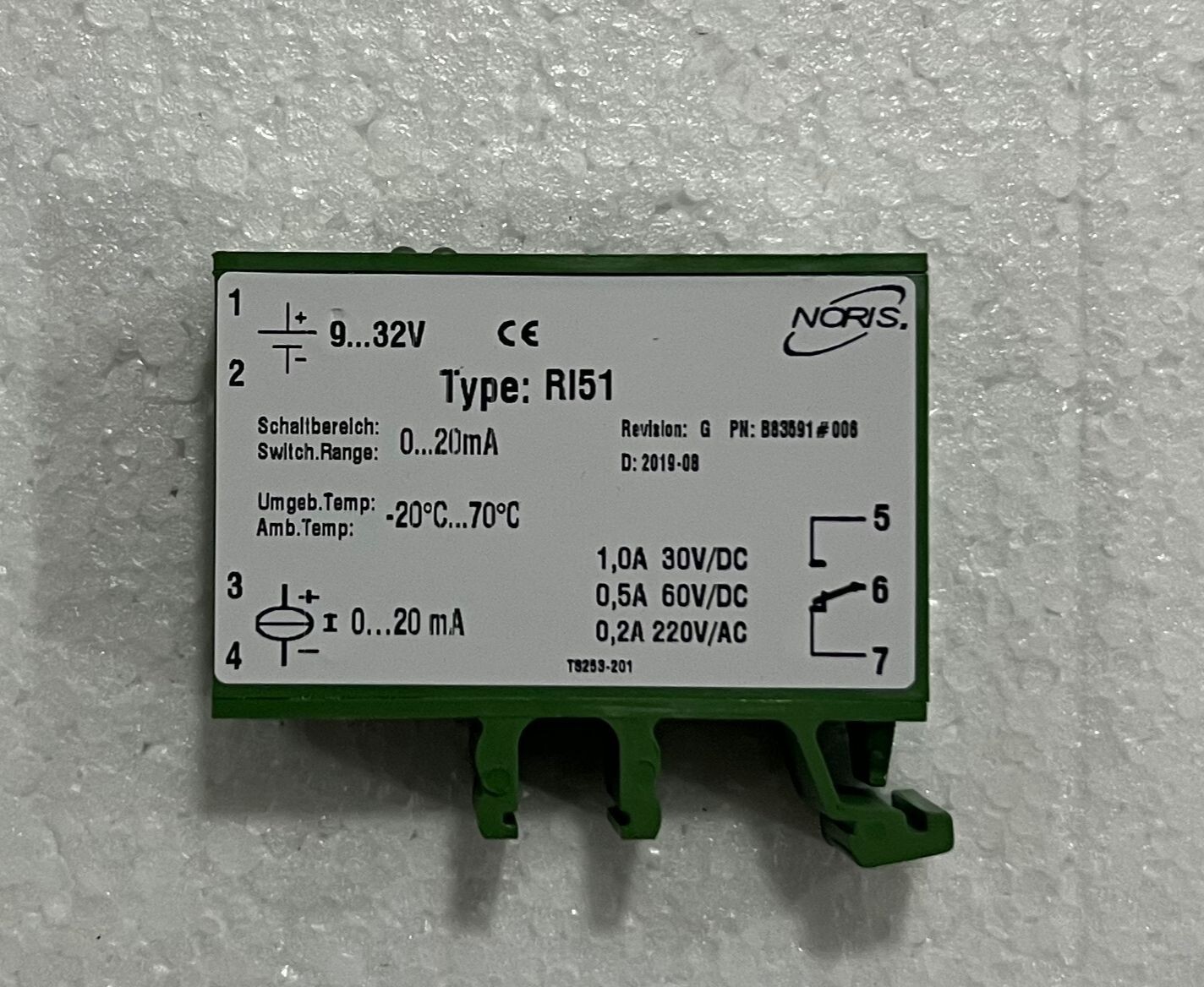 Noris Ri51 Limit Value Switch For Frequency 9-32v