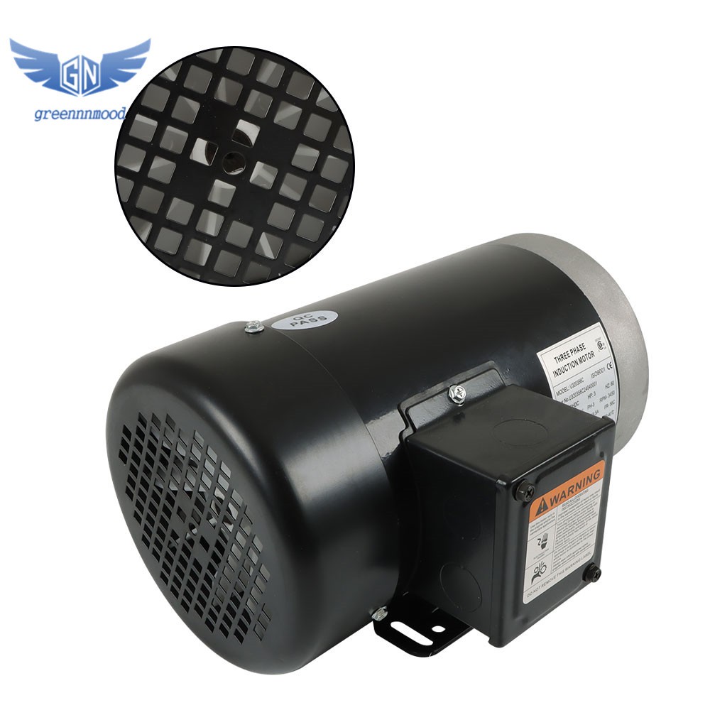 3450RPM 3HP General Purpose Three Phase Motor 230V/460V CW/CCW TEFC 2Pole 60HZ