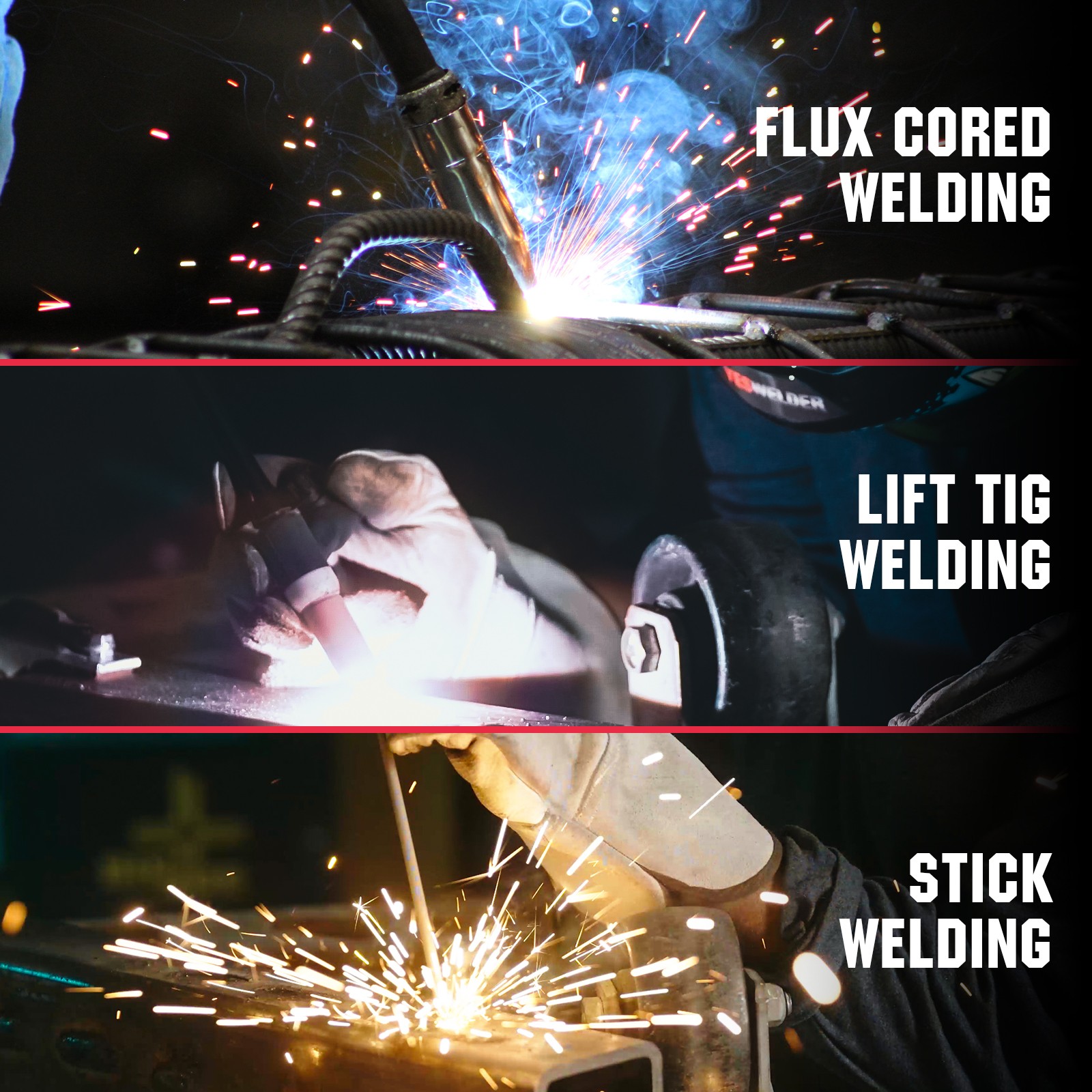 Flux Core MIG Welder,135A Gasless IGBT Inverter Welding Machine 110V