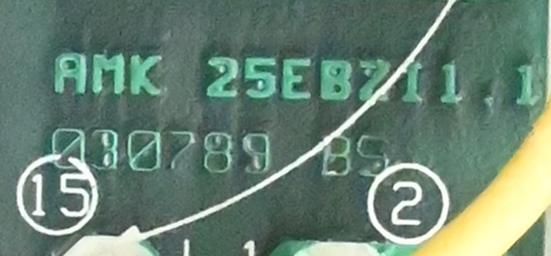 AMK AMKASYN 25EBZ11.1 25AZ 1.1 44153-25 ZI Board
