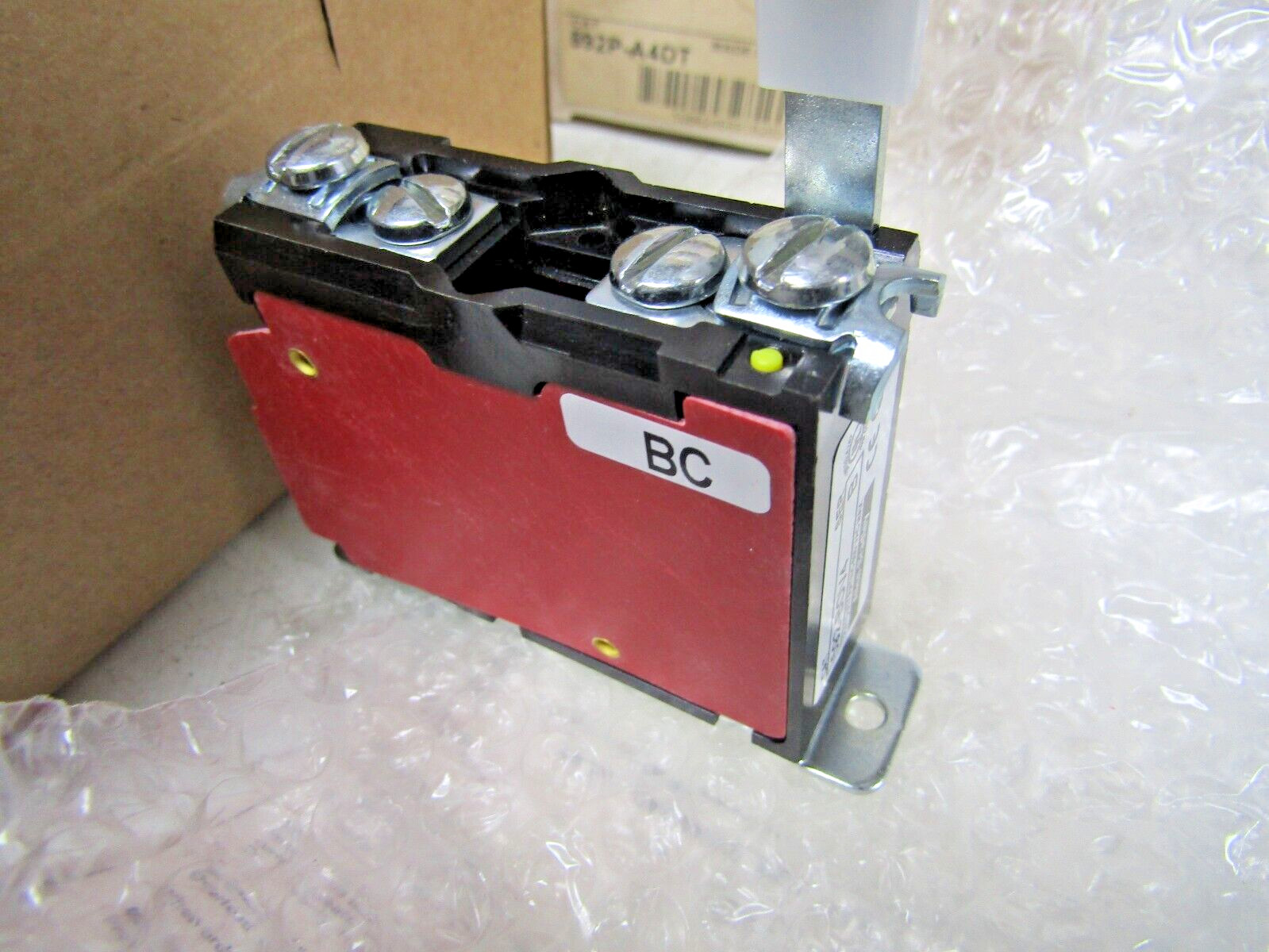 🔥NEW ALLEN BRADLEY 592 MANUAL RESET OVERLOAD RELAY 592-BOV4 600 VAC SERIES B