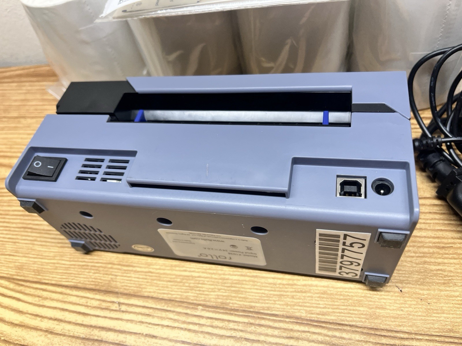 USED- Rollo X1038 USB Thermal Printer Bundle – Includes 1000 4×6 Labels & Cables