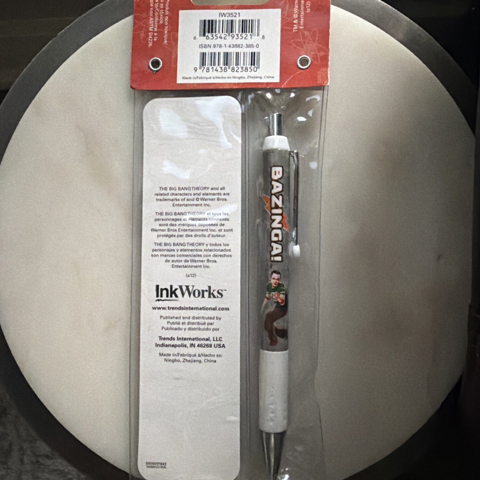 The Big Bang Theory Pen & Bookmark Set – NEW